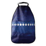 Starry Sky Lunar Phase Print Car Seat Organizers