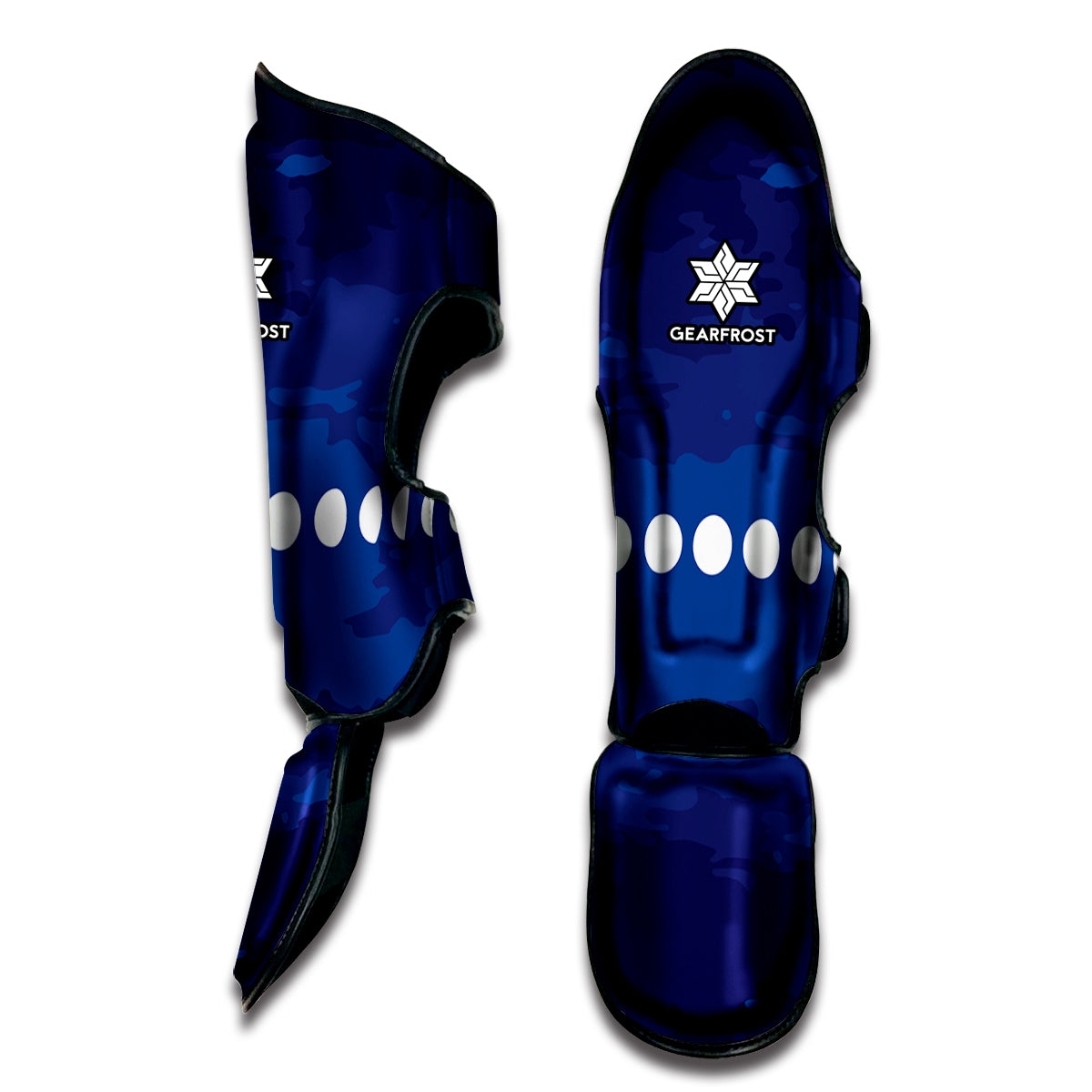 Starry Sky Lunar Phase Print Muay Thai Shin Guard