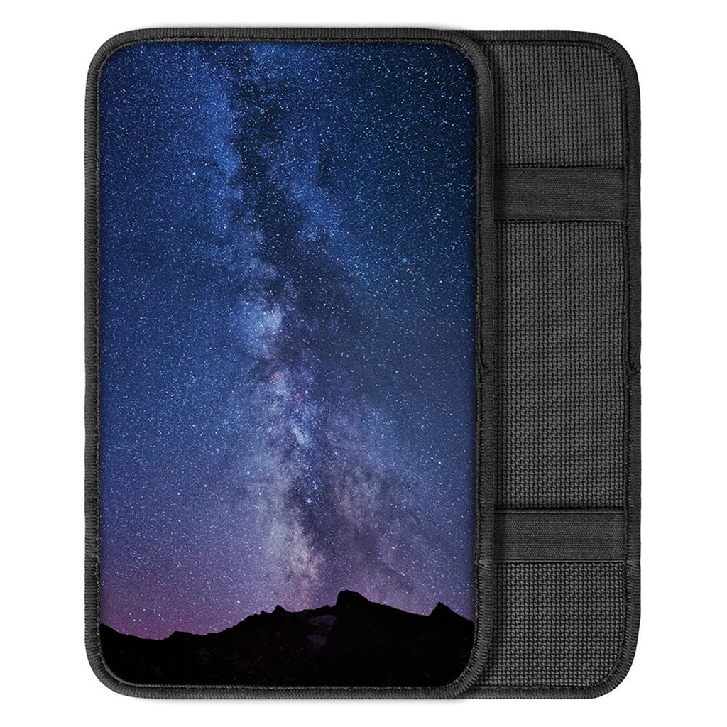 Stars Night Milky Way Print Car Center Console Cover