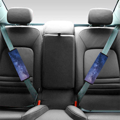 Stars Night Milky Way Print Car Seat Belt Covers