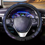 Stars Night Milky Way Print Car Steering Wheel Cover