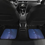 Stars Night Milky Way Print Front and Back Car Floor Mats
