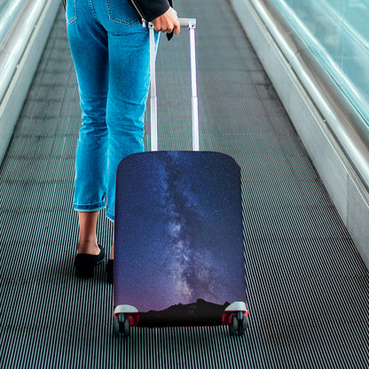 Stars Night Milky Way Print Luggage Cover