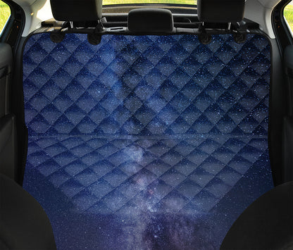 Stars Night Milky Way Print Pet Car Back Seat Cover