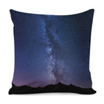 Stars Night Milky Way Print Pillow Cover