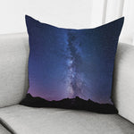 Stars Night Milky Way Print Pillow Cover