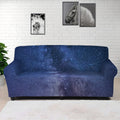 Stars Night Milky Way Print Sofa Cover