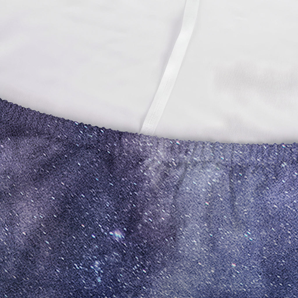 Stars Night Milky Way Print Sofa Cover