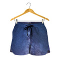 Stars Night Milky Way Print Women's Shorts
