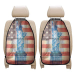 Statue of Liberty USA Flag Print Car Seat Organizers