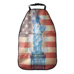 Statue of Liberty USA Flag Print Car Seat Organizers
