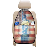 Statue of Liberty USA Flag Print Car Seat Organizers