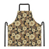 Steampunk Chamomile Pattern Print Apron