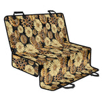 Steampunk Chamomile Pattern Print Pet Car Back Seat Cover
