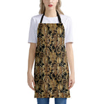 Steampunk Clock Gears Print Apron