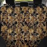 Steampunk Clock Gears Print Pet Car Back Seat Cover