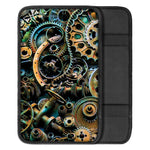 Steampunk Cogs And Gears Print Car Center Console Cover