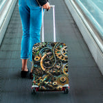Steampunk Cogs And Gears Print Luggage Cover