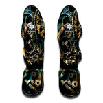 Steampunk Cogs And Gears Print Muay Thai Shin Guard