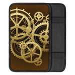 Steampunk Cogwheels Print Car Center Console Cover