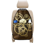 Steampunk Cogwheels Print Car Seat Organizers