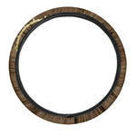 Steampunk Cogwheels Print Car Steering Wheel Cover