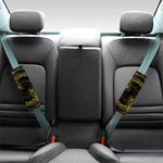 Steampunk Fractal Print Car Seat Belt Covers