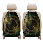 Steampunk Fractal Print Car Seat Organizers