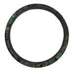 Steampunk Fractal Print Car Steering Wheel Cover