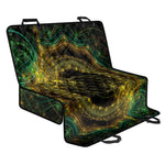Steampunk Fractal Print Pet Car Back Seat Cover