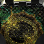 Steampunk Fractal Print Pet Car Back Seat Cover