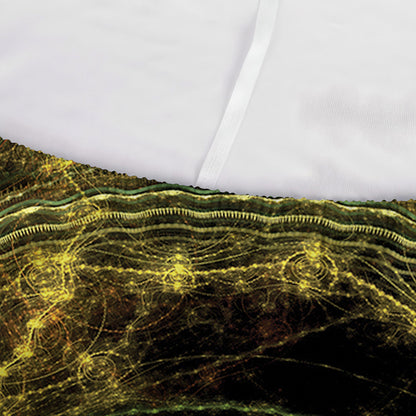 Steampunk Fractal Print Sofa Cover