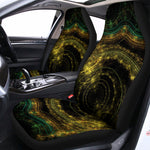 Steampunk Fractal Print Universal Fit Car Seat Covers