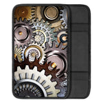 Steampunk Gears And Cogs Print Car Center Console Cover