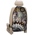 Steampunk Gears And Cogs Print Car Seat Organizers