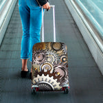 Steampunk Gears And Cogs Print Luggage Cover