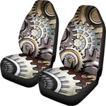 Steampunk Gears And Cogs Print Universal Fit Car Seat Covers