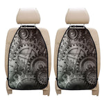 Steampunk Metal Gears Print Car Seat Organizers