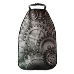 Steampunk Metal Gears Print Car Seat Organizers