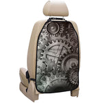 Steampunk Metal Gears Print Car Seat Organizers