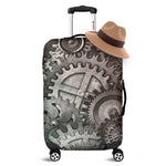 Steampunk Metal Gears Print Luggage Cover