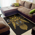 Steampunk Owl Print Floor Mat