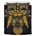 Steampunk Owl Print Duvet Cover Bedding Set