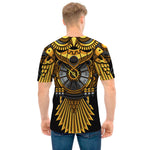 Steampunk Owl Print Men's T-Shirt