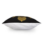 Steampunk Owl Print Pillow Cover