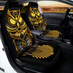 Steampunk Owl Print Universal Fit Car Seat Covers