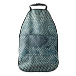 Steel Blue Snakeskin Print Car Seat Organizers