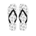 Stethoscope Sign Pattern Print Flip Flops