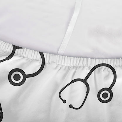 Stethoscope Sign Pattern Print Sofa Cover