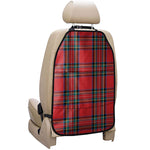 Stewart Tartan Scottish Pattern Print Car Seat Organizers